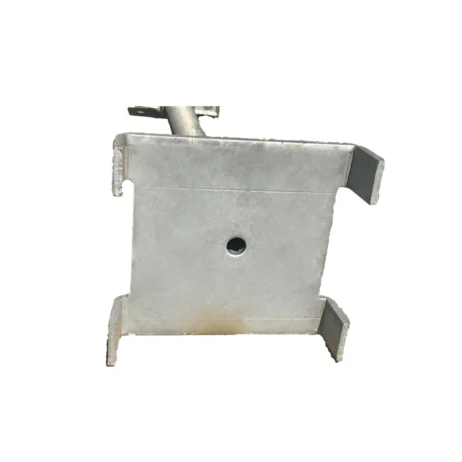 Оцинкованный Регулируемый винтовой домкрат с u-образной головкой