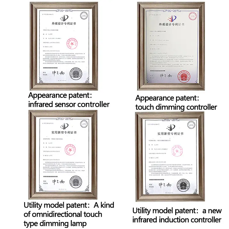 Smart Mirror Led Light Touch Sensor 12v 24v Mirror Single Color Touch Dimmer Switch