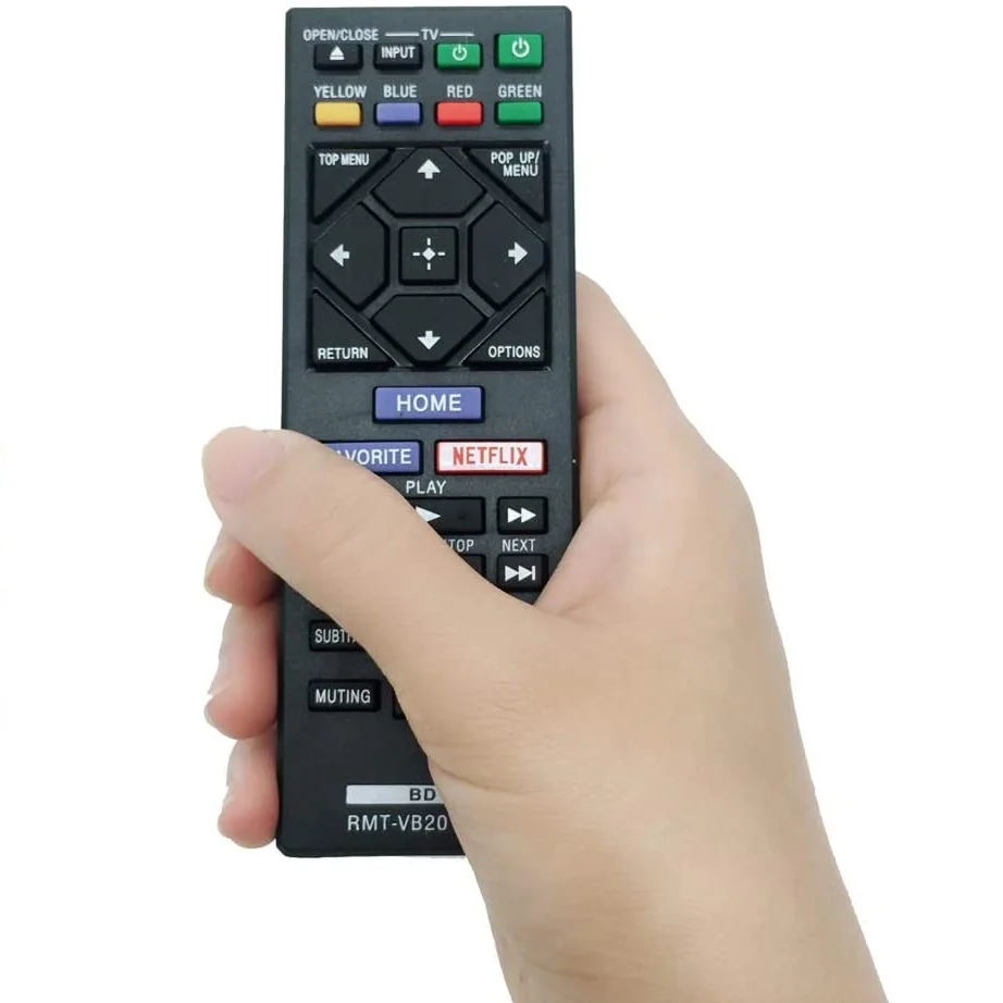 Manufacturer Replaced Remote Control RMT-VB201U RMTVB100U use for Sony Blu-Ray BD Disc DVD Player BDP-S3700