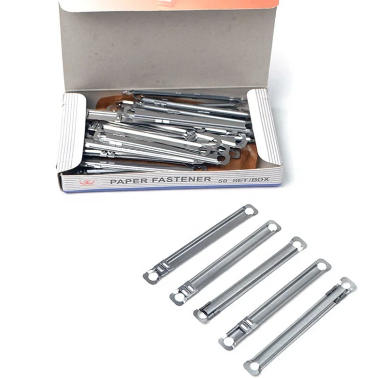 80mm Metal Silver Paper Fastener
