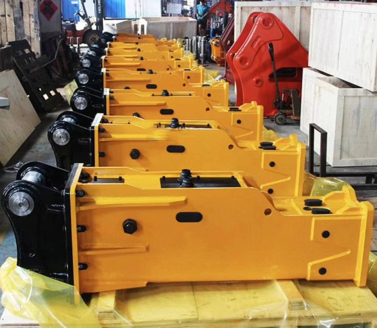 hydraulic breakers construction machinery demolition hydraulic hammer  for excavators