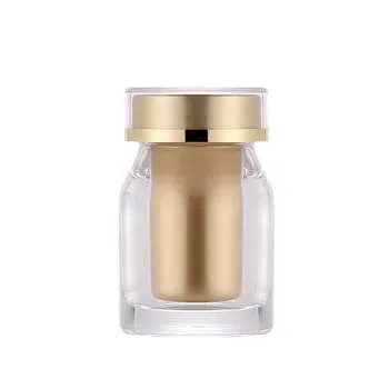 Customized Logo 100ml 120ml150ml 200ml 250ml Stocked  Skincare Silver Ring Transparent Plastic PET Shampoo Bottle Lotion Bottle