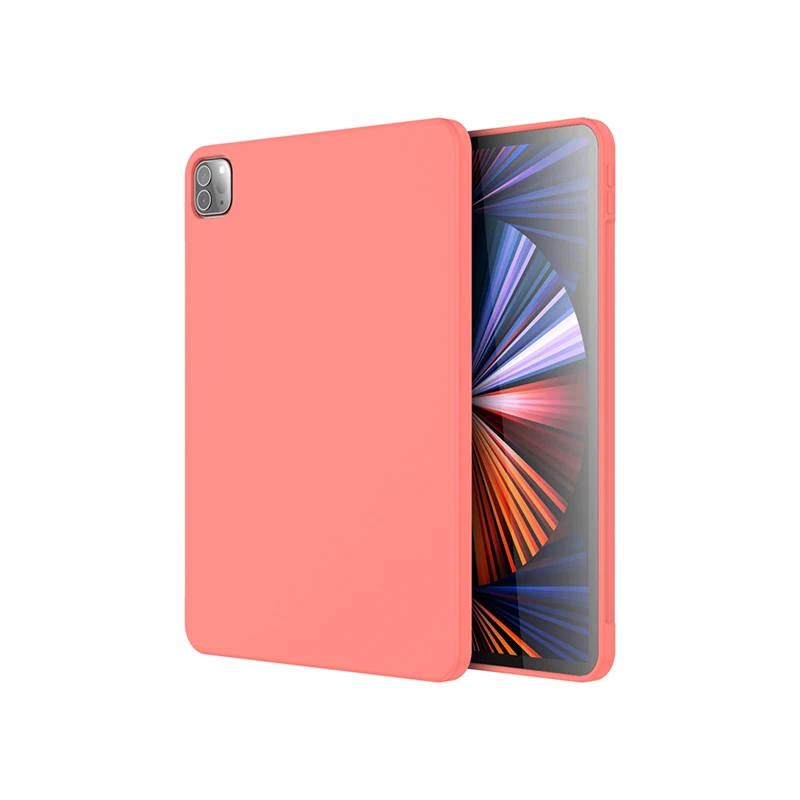 New Generation Cover Case For Ipad Pro 12.9 Case 2020 2021 Eco-friendly Liquid Silicone Ipad Case Holder