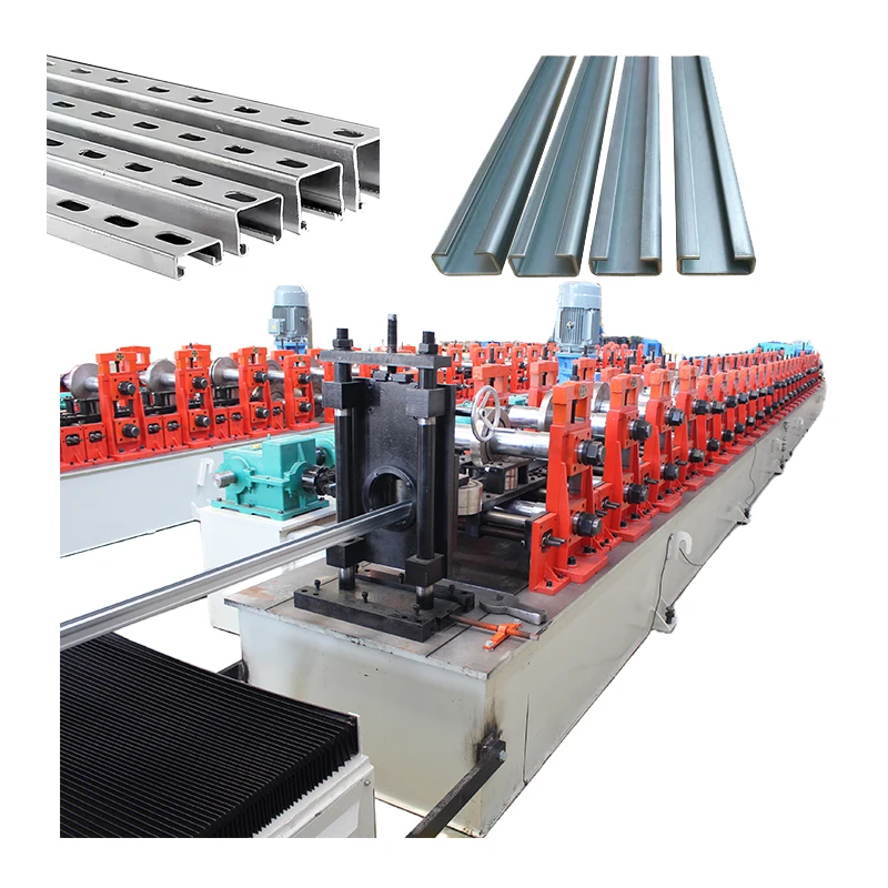 steel roll forming Metal C Stud Machinery drywall u channel making machine purlin cz purlin roll forming machine