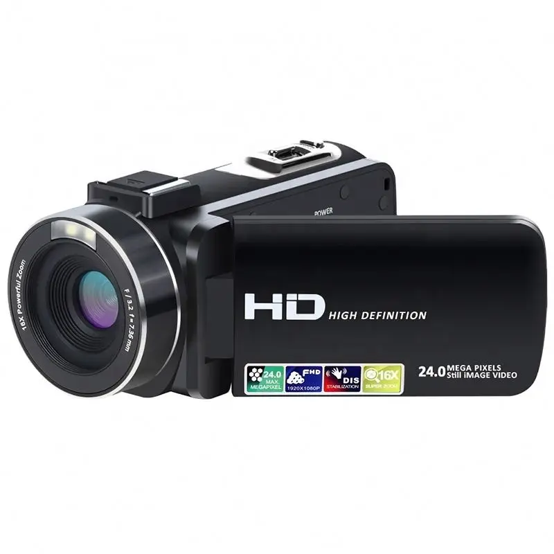 24MP 3.0 inch TFT 16X Digital ZOOM full hd 1080p digital camcorder video camera
