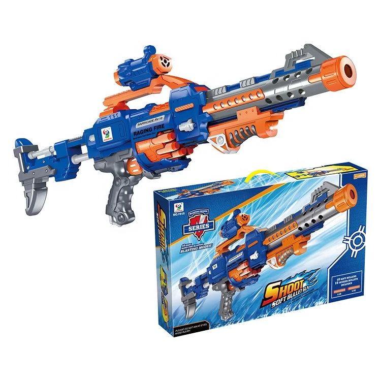 Soft Bullet Sniper Rifle Toys Gel Gun Model Toy Guns For Boys With Scope & Bullets