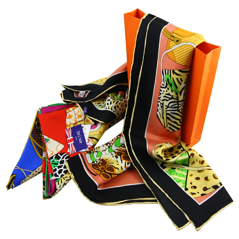 Hamocigia Low Moq Digital Printing Woven 100% Hijab Scarf for Women Silk