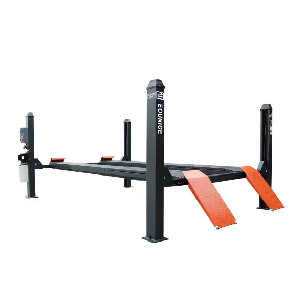ON-7445E 4.5T 4 wheel alignment  4 post electric lock  release  car lift