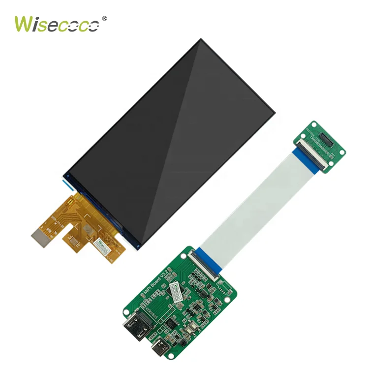 High Brightness LCD Modules 5.5 Inch FHD Display Screen Orange Raspberry pi IPS Display Panel Driver Board 1500nits Outdoor Use