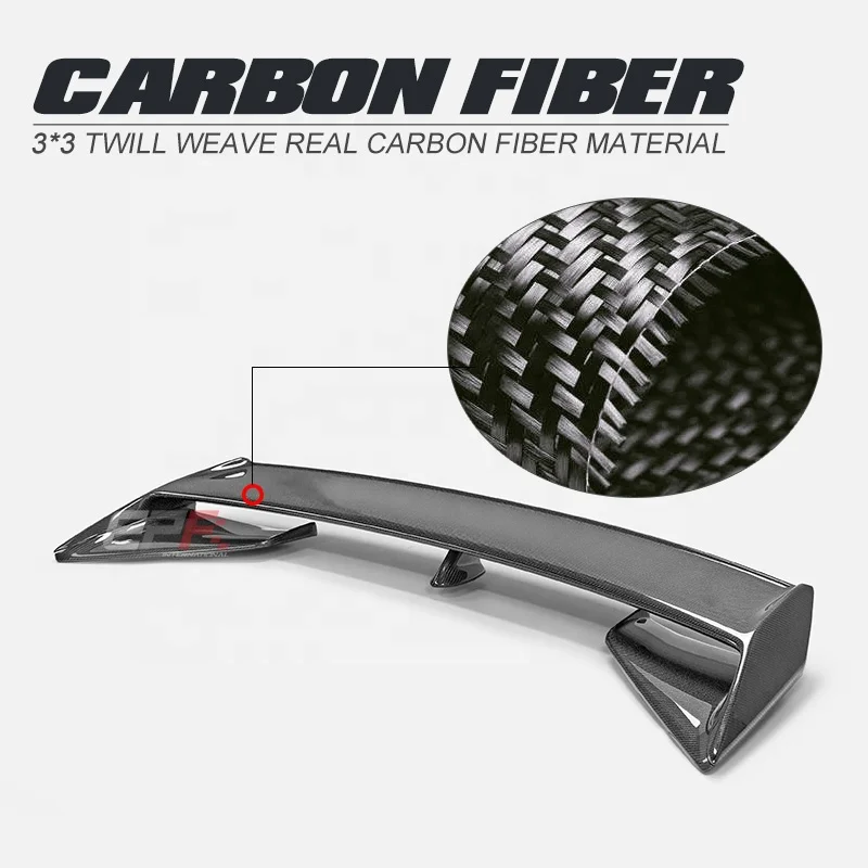 New style Spoiler fit for 2023 model NISSAN R35 GTR 08-17 T-SPEC OE TYPE REAR WING High-Quality Carbon Fiber