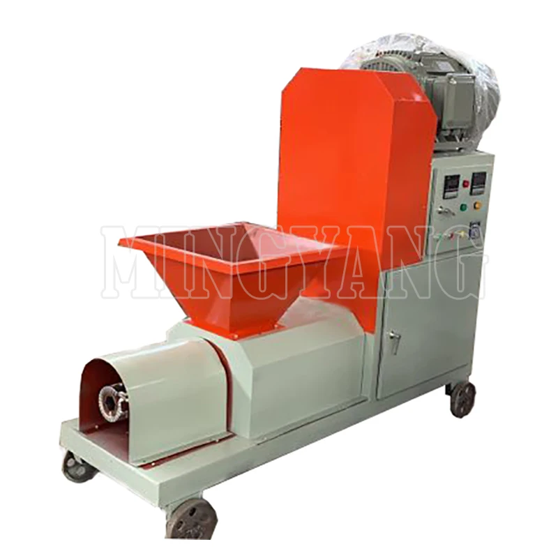 Recycle Waste Hard Wood Sawdust Briquette Charcoal Making Machine For Making BBQ Charcoal Briquette
