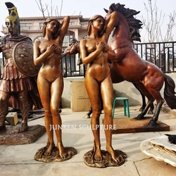 Life size bronze naked sexy girl statue nude woman bronze statue  for sale