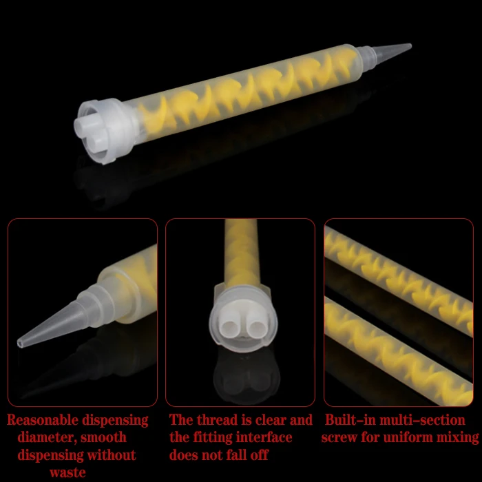 Dental Mixing Tip Epoxy Nozzle Free Sample Product Dildo Static Mixer