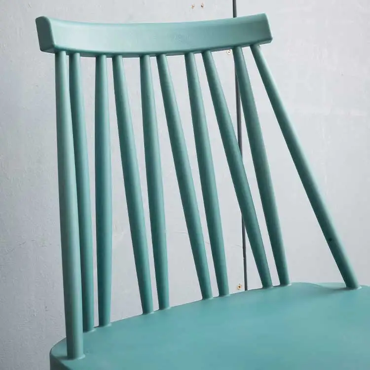 Fixed backrest banquet armless specific use event modern design plastic dinner chair