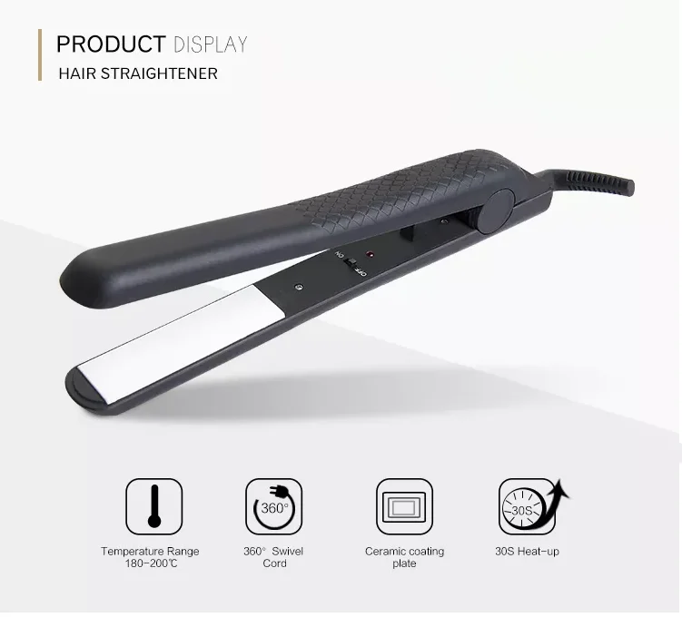 Japanese Permanent Hair Straightening Machine Professional 2 in 1 Ceramic Hair Straightener Curling Iron for men