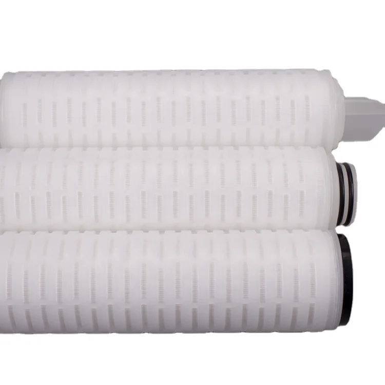 0,1 микрон полипропиленовый мембранный Водяной плиссированный фильтр-картридж для нефтехимии