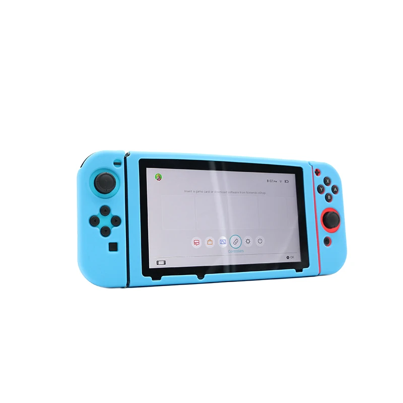 Chinfai silicone switch controller silicone sleeve game handle protective cover with non-slip For Nintendo New switch Console