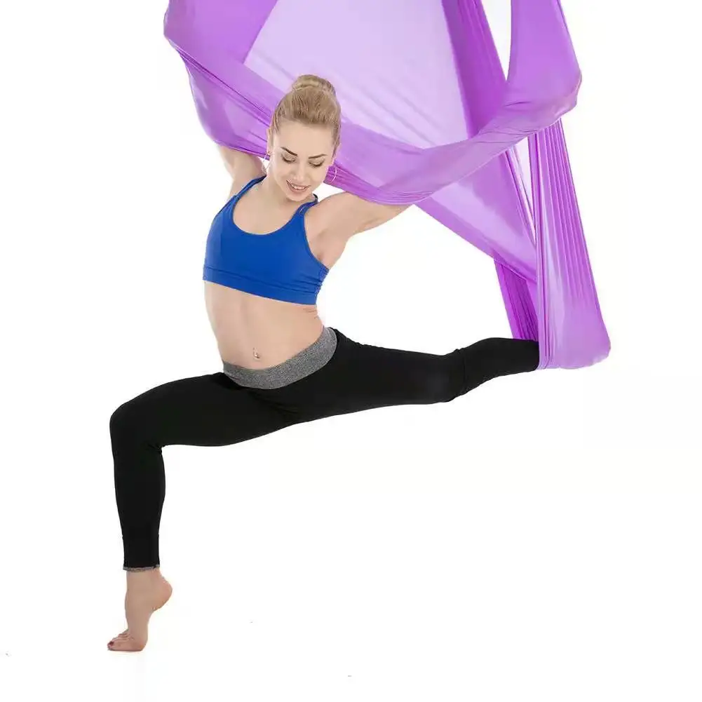 
Yoga studio uses inverted gravity aerial yoga hammock to widen fitness yoga hammock anti-gravity aerial hammock 