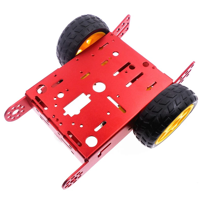 Aluminum Car Smart Car Chassis 2 Wheel DIY New A30