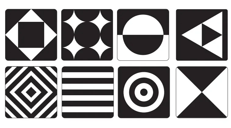 hot sale montessori Infants black and white Visual cognition cards baby early educational paper toys for kids