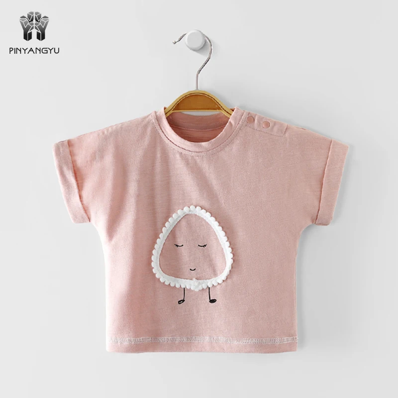 
short sleeve unisex baby tshirt cotton plain baby t shirt 