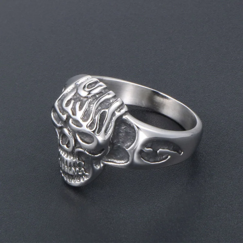 Кольцо из титановой стали Aliexpress Европейская и американская модная Ювелирная продукция-SA899