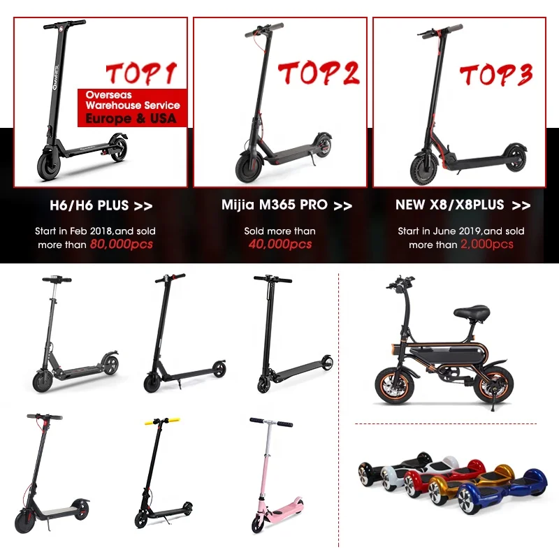 Novelty Import Portable Battery Charger 16 Inch Electric Scooter Hoverboard Factory Supply