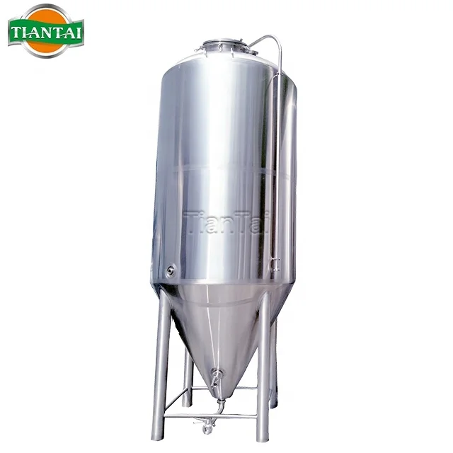  5000L 50HL 40BBL нержавеющая сталь двойная стена гликоль жакетированный Топ manway конический ферментер