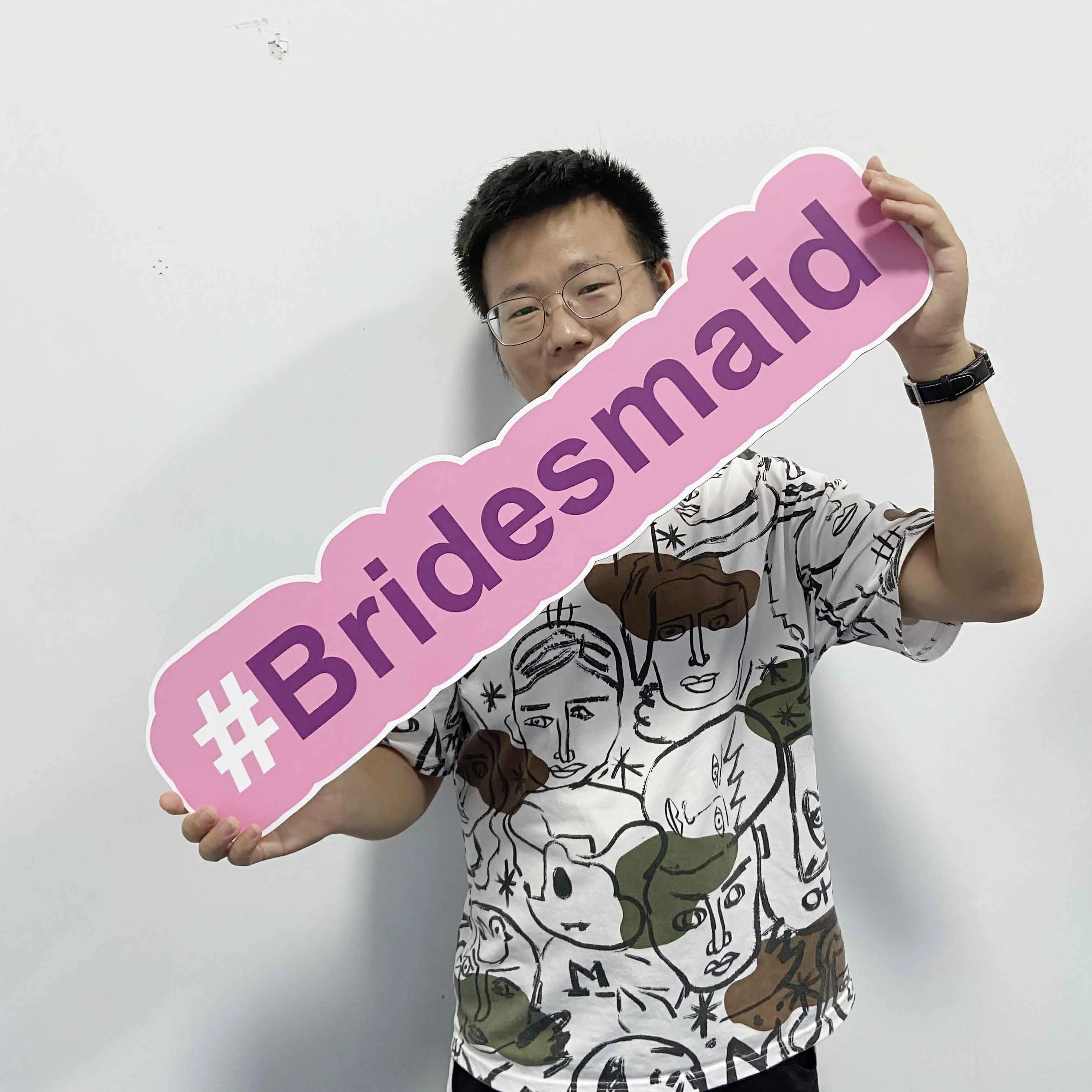 Custom Big Hands UV Digital Printing 5mm PVC foam board Big Props for Parties Decoration