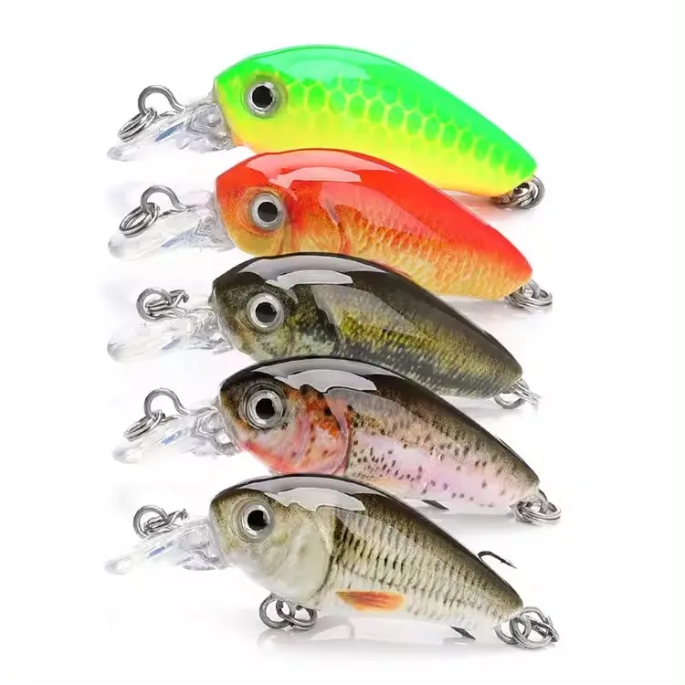 High quality Crankbait Lure Artificial Hard Baits 3.6cm 3.6g Crank Bait mino Wobbler Fishing Lures