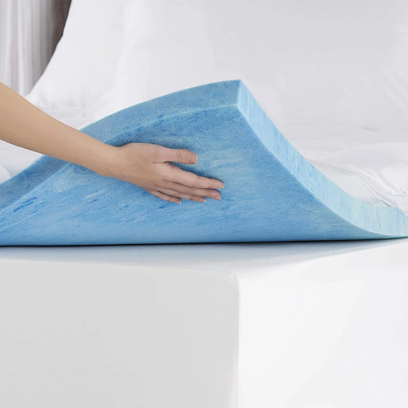 The best factory twin queen king double gel memory topper AUSSIE roll sleeping well full inch mattress