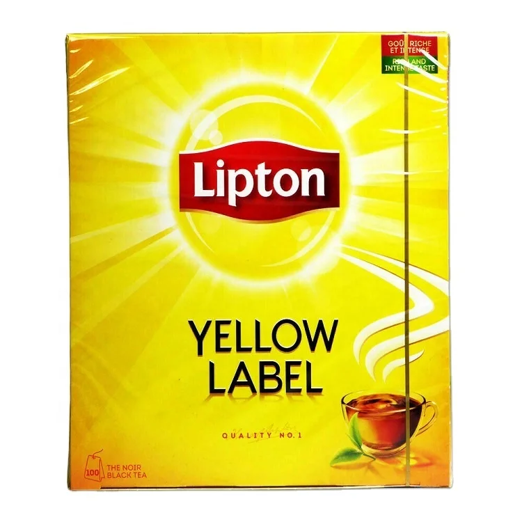 
Yellow Label Dust Black Tea, 100 Tea Bags - Turkish Black Tea Finest Quality 
