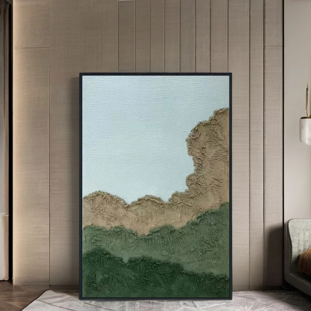 Original Art Factory Hot Selling Modern Abstract Wall Art Hand-Painted Minimalist Canvas Paintings