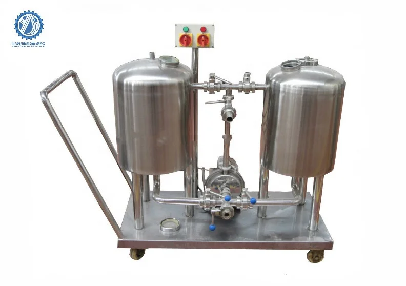 Система очистки cips CIP 100 л для пивоваренных резервуаров