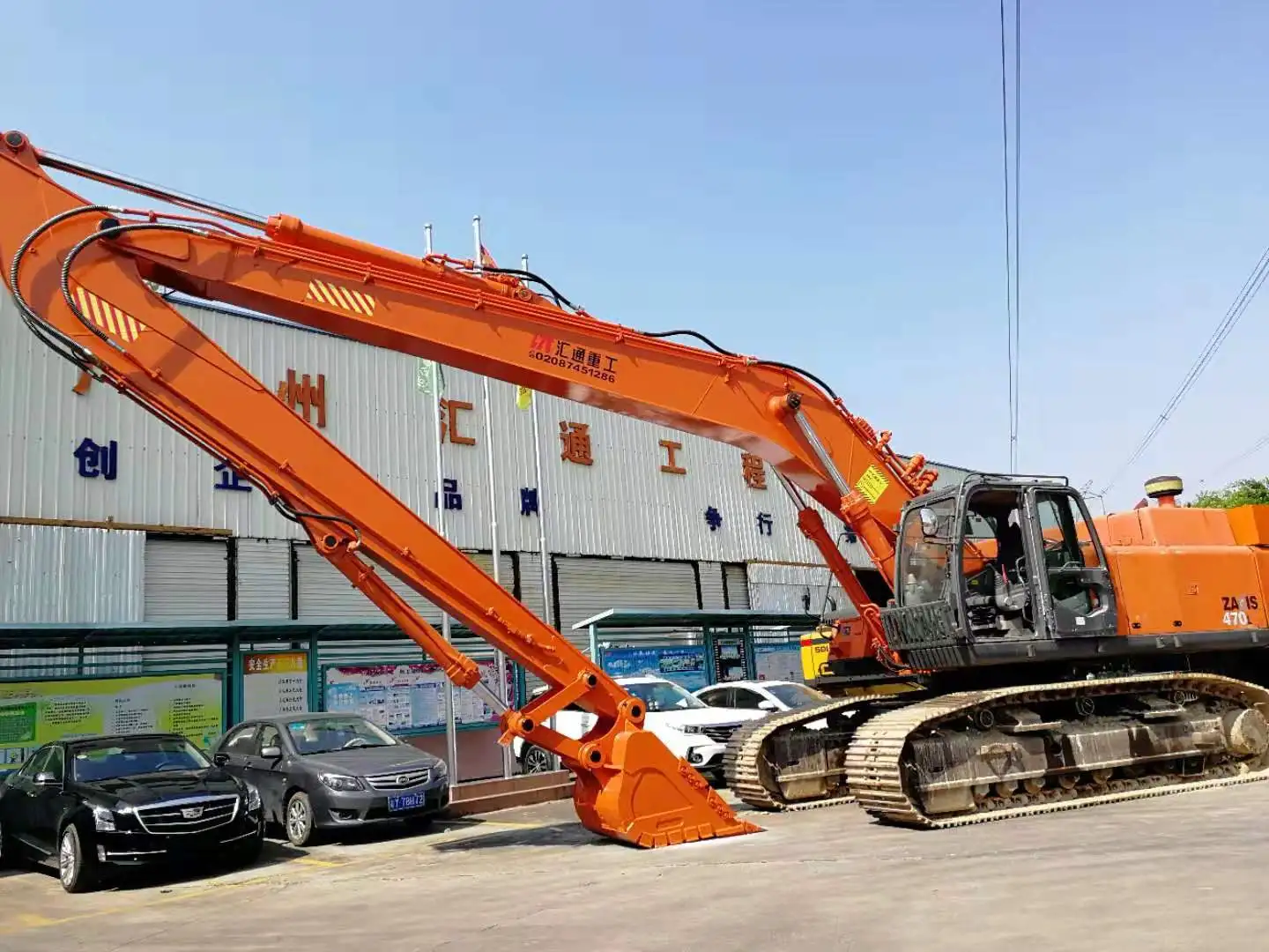 Удлинительная стрела экскаватора 6-26 метров для CAT JCB PC EX