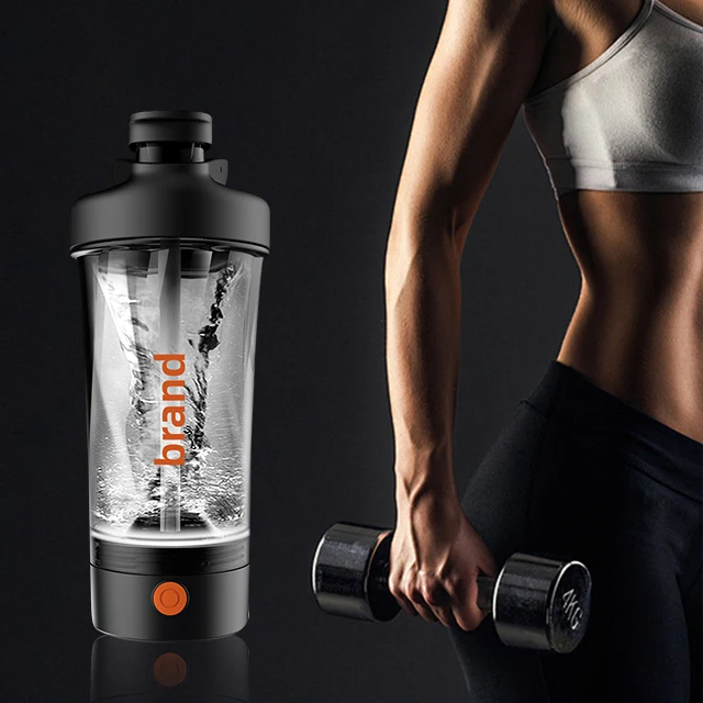 New BPA-Free Tritan Plastic Eco-Friendly Sport Fitness Whey Protein Powder Self Stirring Auto Aixing Electric Shaker Bottle