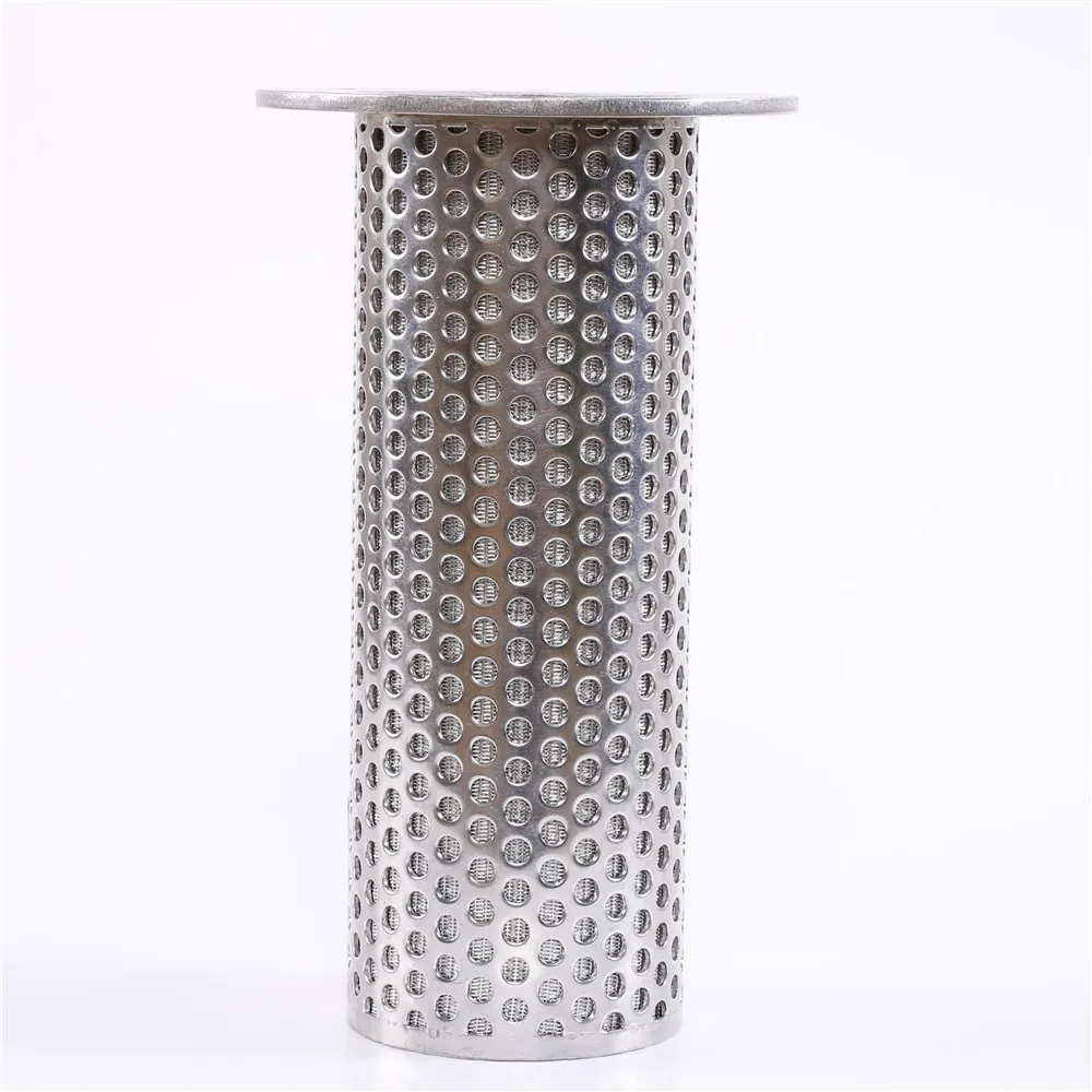 OEM ODM stainless steel 316L 1 2 5 10 20 40 50 76 100 micron sintered wire mesh cylinder filter