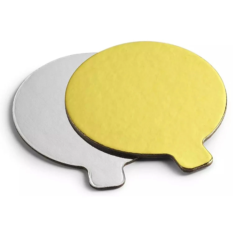 Wholesale Customized Gold Foil Cake Paper Boards Round, Cake Drums Base For Cake