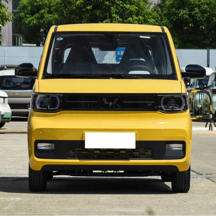 New Car Auto Chinese Manufacturer High Speed Wuling Hongguang Mini Electric Ev Car / Wuling Mini Ev