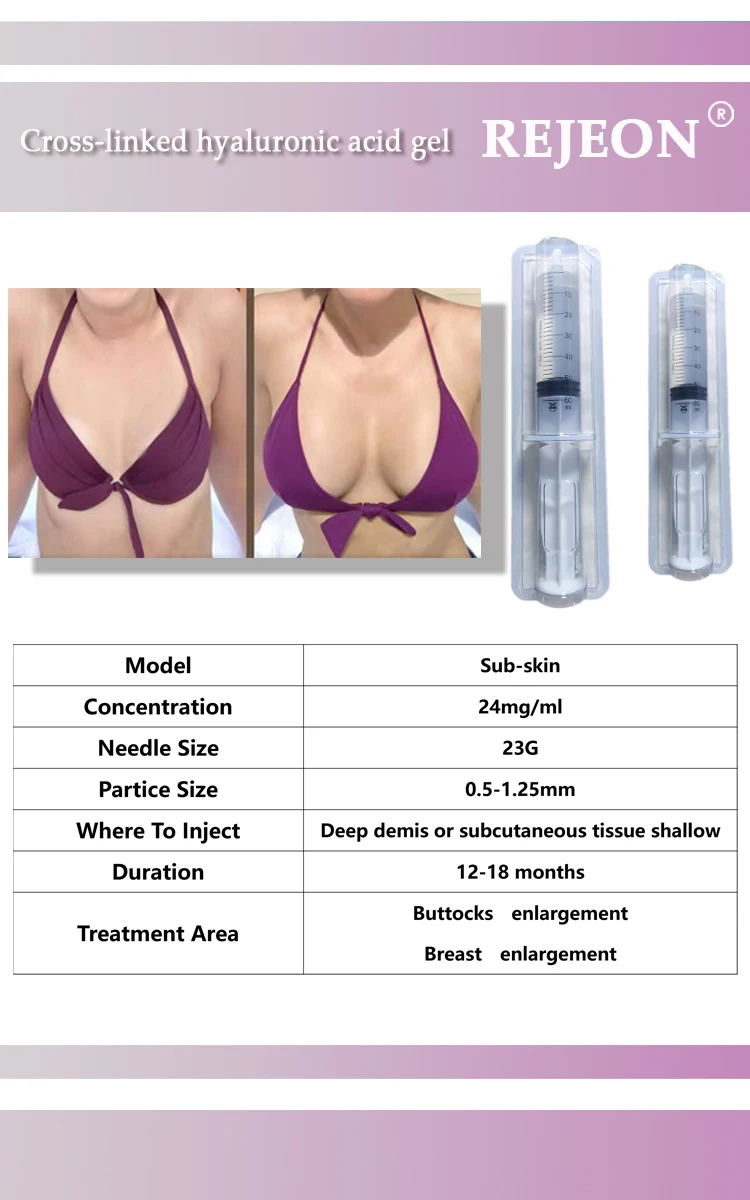REJEON   Filler Cross-linking HA Filler Hyaluronic Acid injections Filler made in Korea