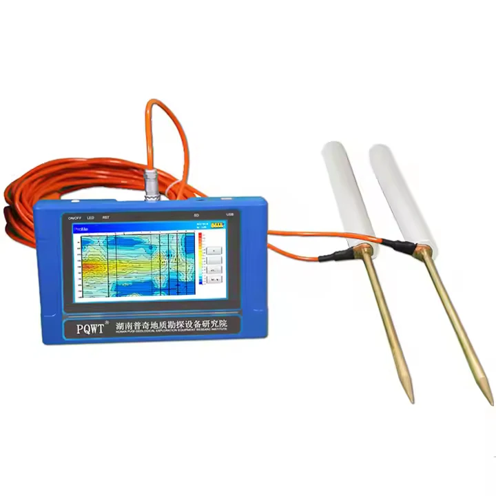 New  PQWT-TC500 Detect Aquifer Deep Water Detection Machine 500m detector underground water