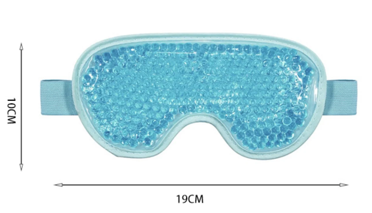 Reusable PCM phase change material Cold Eye Mask Cooling Eye Mask Gel Eye Mask for Puffiness for Hot Cold Therapy