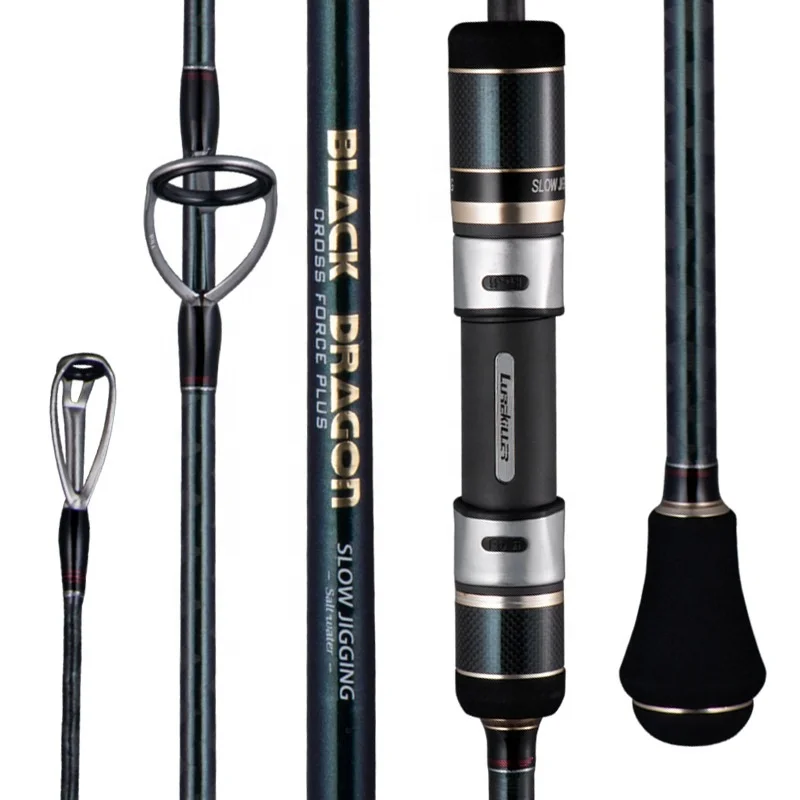 Tcoedm Deep OEM Slow Jigging Rod 1.8m PE 2-6 Lure Wt. 100-300g 20kg Spinning/Casting Ocean Boat Fishing Rod Japan fuji
