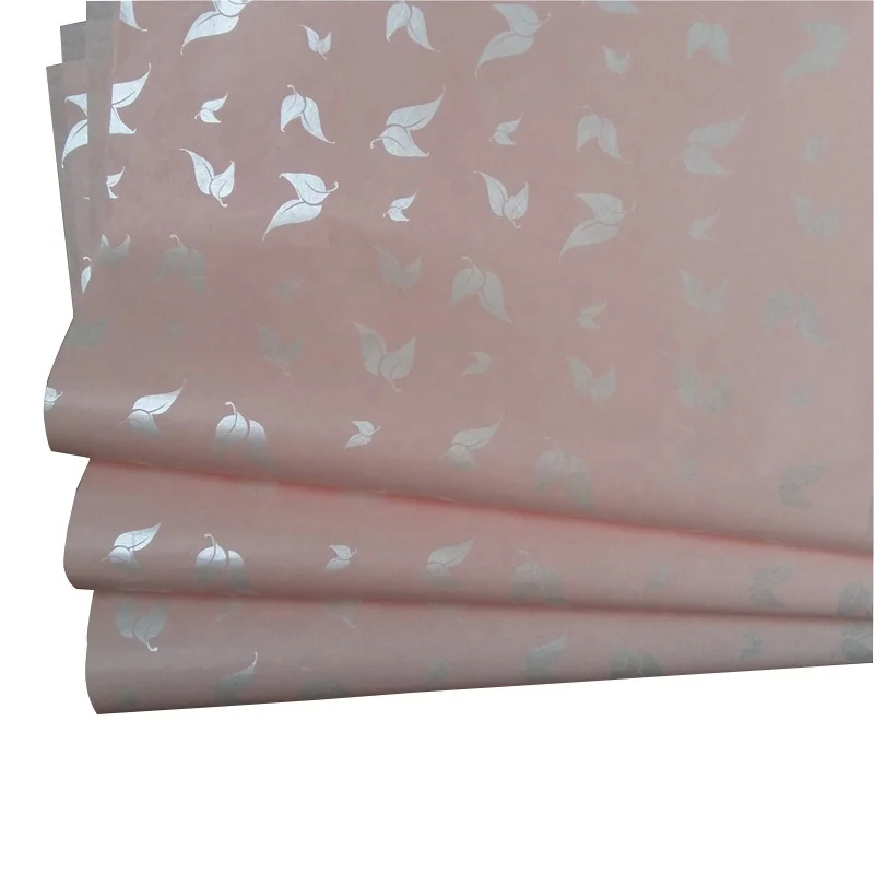 Custom Printing 17gsm Pearlescent Packaging Scented Tissue Paper For Gift Wrapping