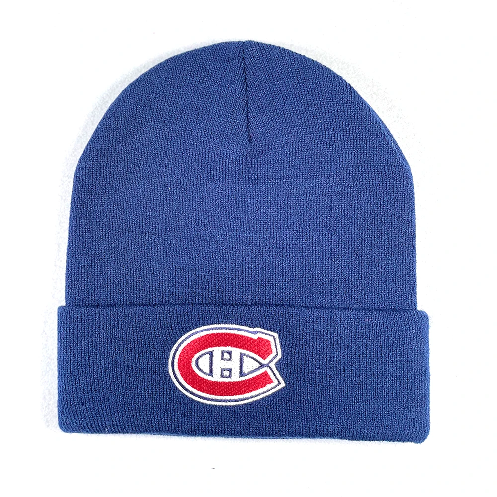 Custom Design Embroidery Patch Logo High Quality Unisex Cuff Plain Skull Cap Knitted Acrylic Winter Hat Fisherman Slouchy Beanie