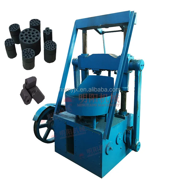 Honeycomb Coconut Shell Wood Sawdust Charcoal Briquette Machine For Briquetting Coal Powder