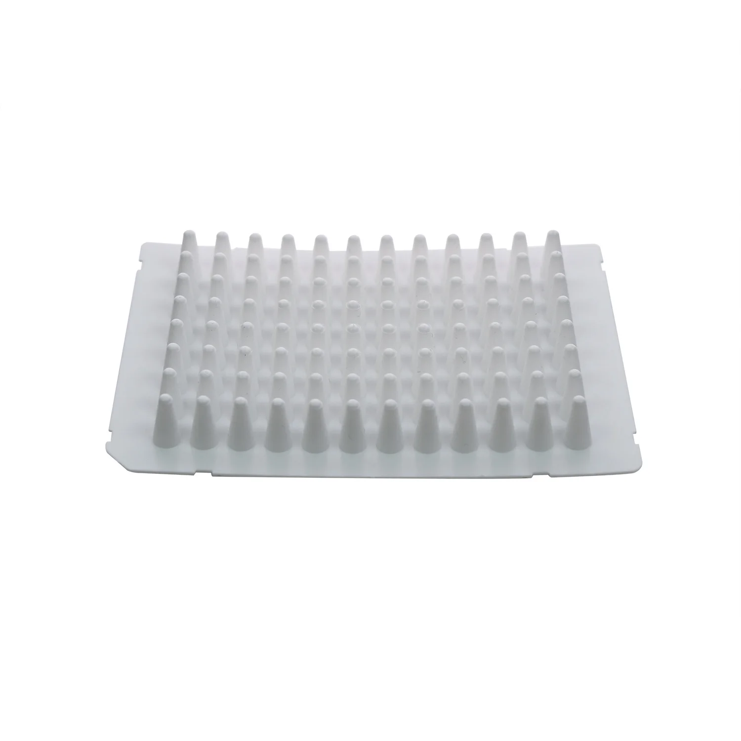 Transparent Lab Plastic PCR Plate 0.1ml 0.2ml 96 Well Plate  With No-Skirted/Half-skirted