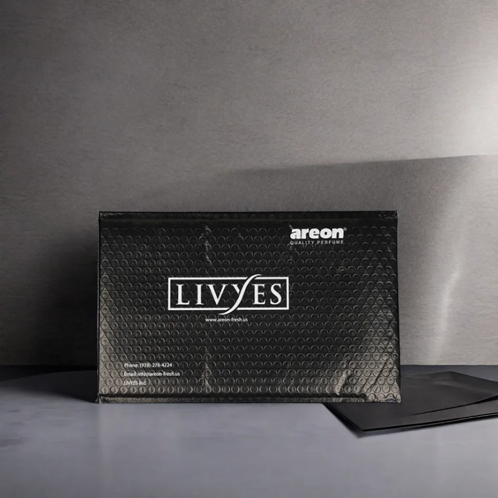 Custom Size 6x10 Black Bubble Mailer Air Padded Envelopes Biodegradable Shipping Bags For Express Delivery