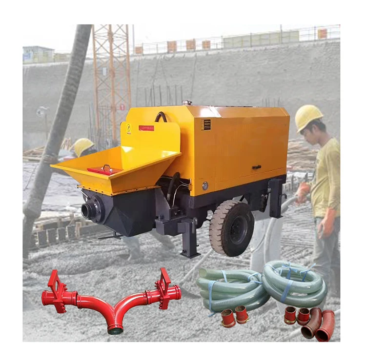 Xieli Machinery Mortar Pump Concrete Pump Machine/Concrete Mixer With Pump Diesel Concrete Pumps For Sale