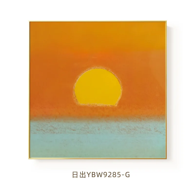 Абстрактная живопись Энди Уорхол, красочная домашняя настенная живопись, Настенный декор с Естественным ландшафтом